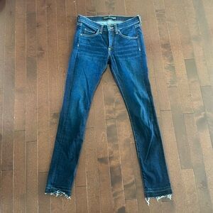Dark blue skinny Veronica Beard denim jeans